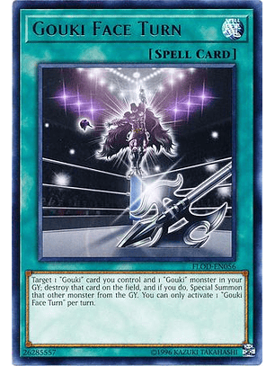 Gouki Face Turn - FLOD-EN056 - Rare Unlimited