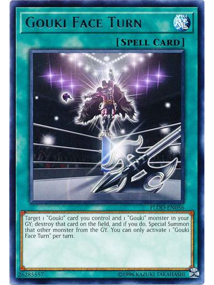 Gouki Face Turn - FLOD-EN056 - Rare Unlimited 1
