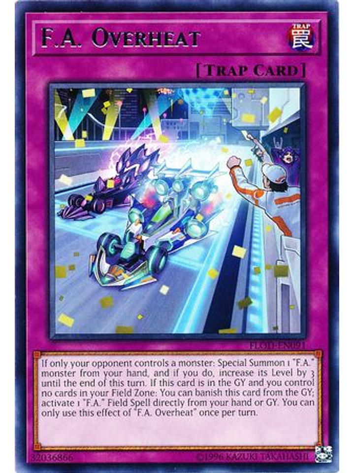 F.A. Overheat - FLOD-EN091 - Rare Unlimited 1