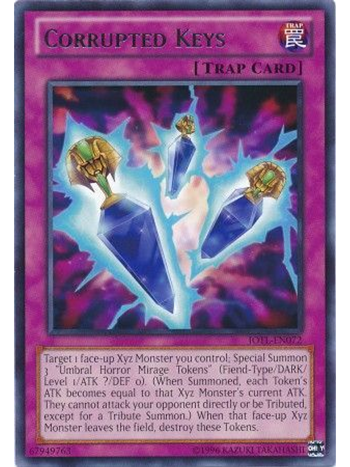 Corrupted Keys - JOTL-EN072 - Rare Unlimited 1