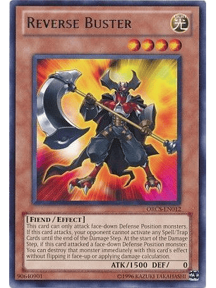 Reverse Buster - ORCS-EN012 - Rare Unlimited