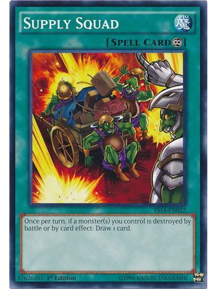 Supply Squad - ys14-en022 - Common 1st Edition 1