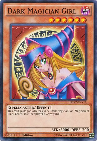 Dark Magician Girl - LDK2-ENY11 - Common 1st Edition