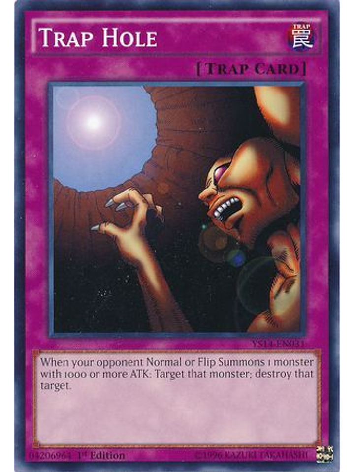 Trap Hole - ys14-en031 - Common 1st Edition 1