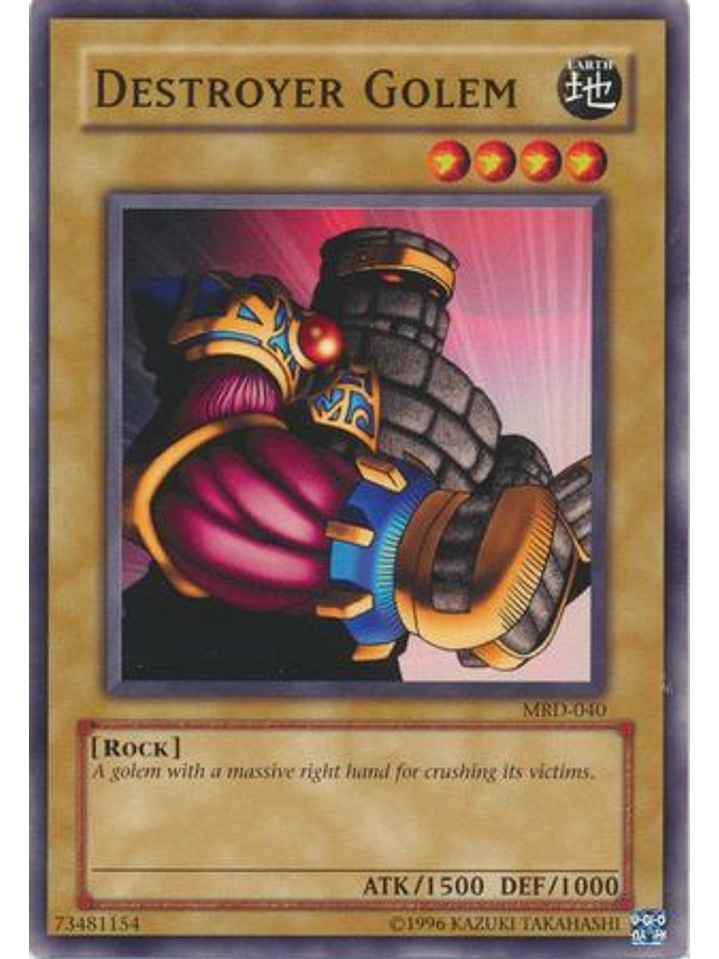 Destroyer Golem - MRD-040 - Common Unlimited 1