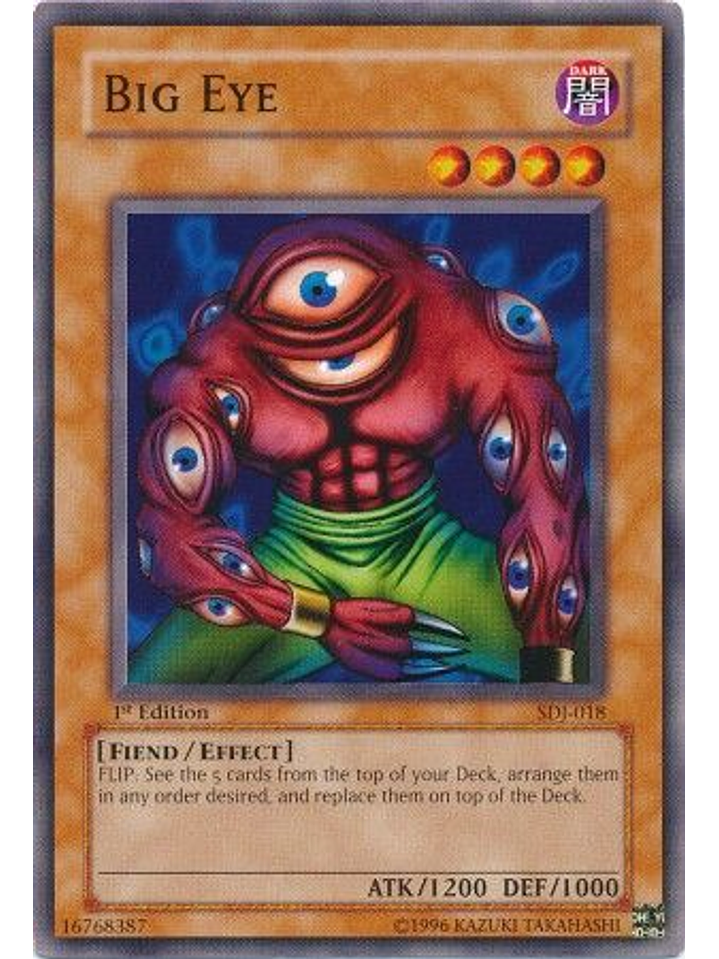 Big Eye - SDJ-018 - Common 1st Edition 1