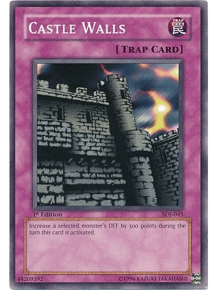 Castle Walls - SDJ-045 - Common 1st Edition