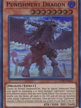 Punishment Dragon - COTD-EN028 - Ultra Rare 1st Edition