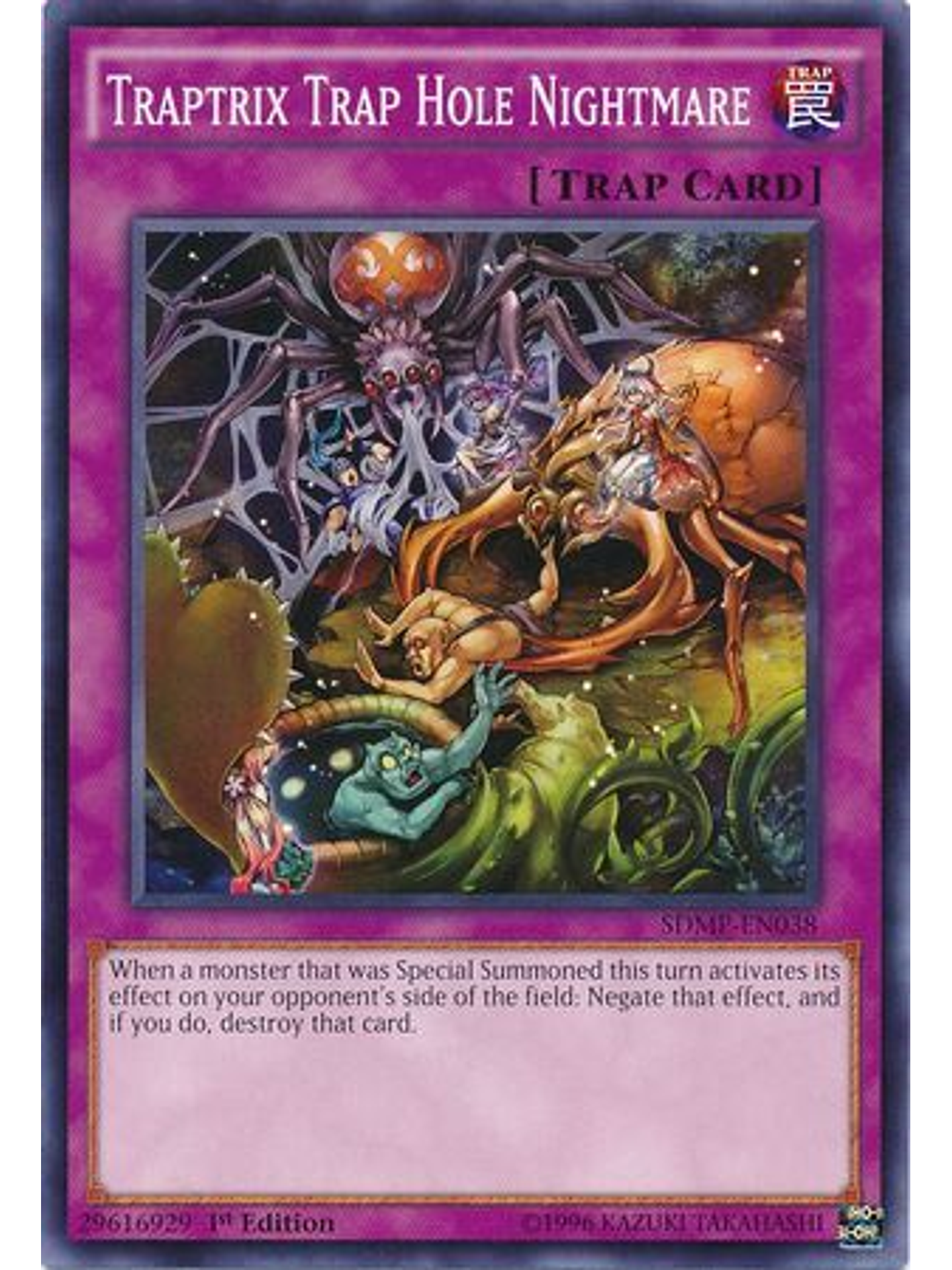 Traptrix Trap Hole Nightmare - SDMP-EN038 - Common 1st Edition 1