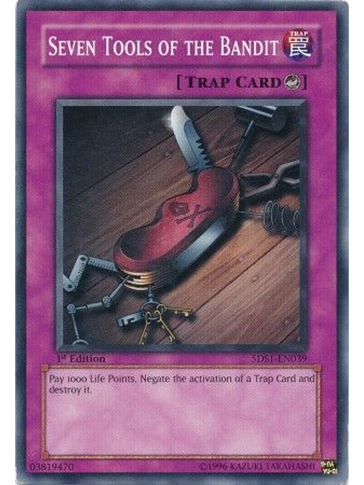 Seven Tools of the Bandit - 5DS1-EN039 - Common 1st Edition 1