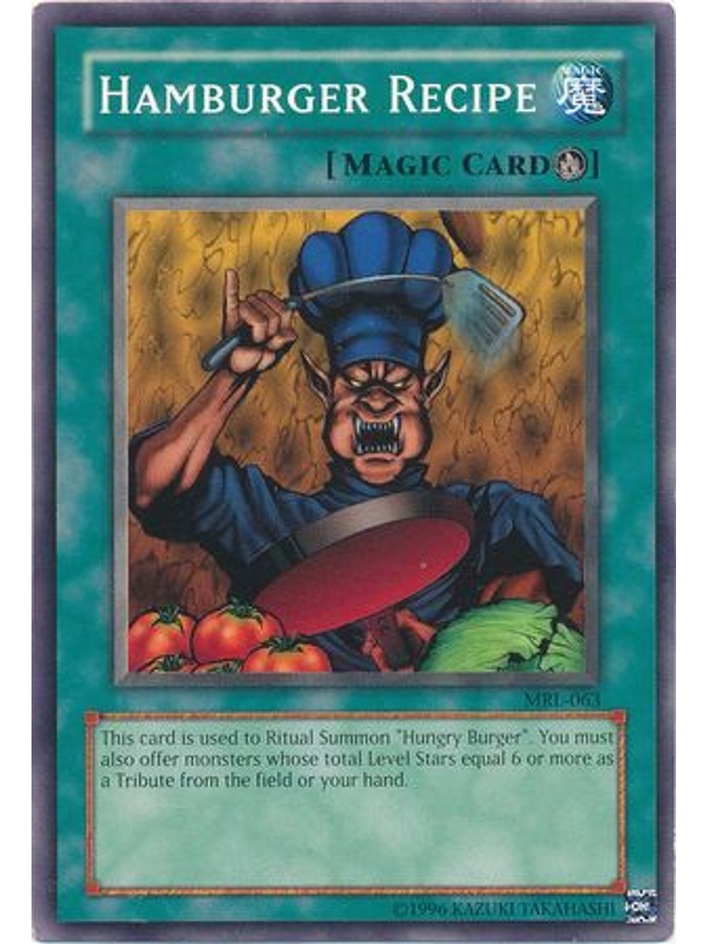 Hamburger Recipe - MRL-063 - Common Unlimited 1