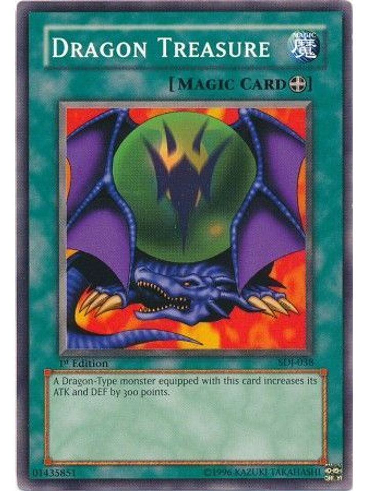 Dragon Treasure - SDJ-038 - Common 1st Edition 1
