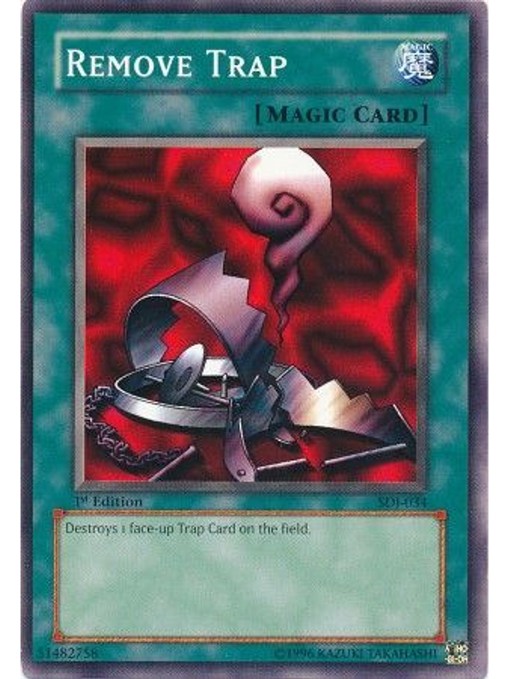 Remove Trap - SDJ-034 - Common 1st Edition 1