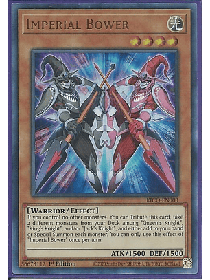 Imperial Bower - KICO-EN003 - Collector's Rare 1st Edition