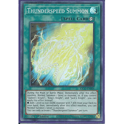 Thunderspeed Summon - KICO-EN006 - Super Rare 1st Edition