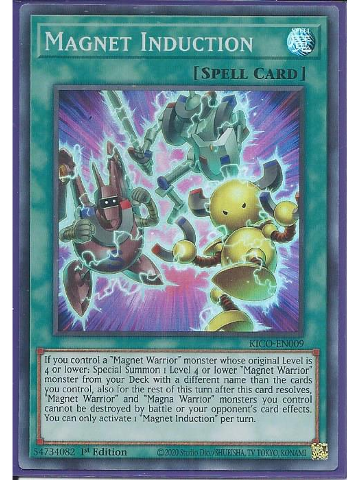 Magnet Induction - KICO-EN009 - Super Rare 1st Edition 1