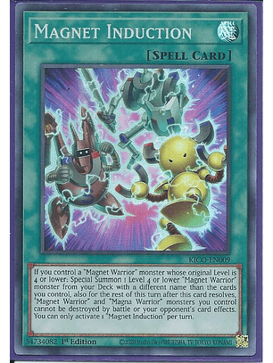 Magnet Induction - KICO-EN009 - Super Rare 1st Edition