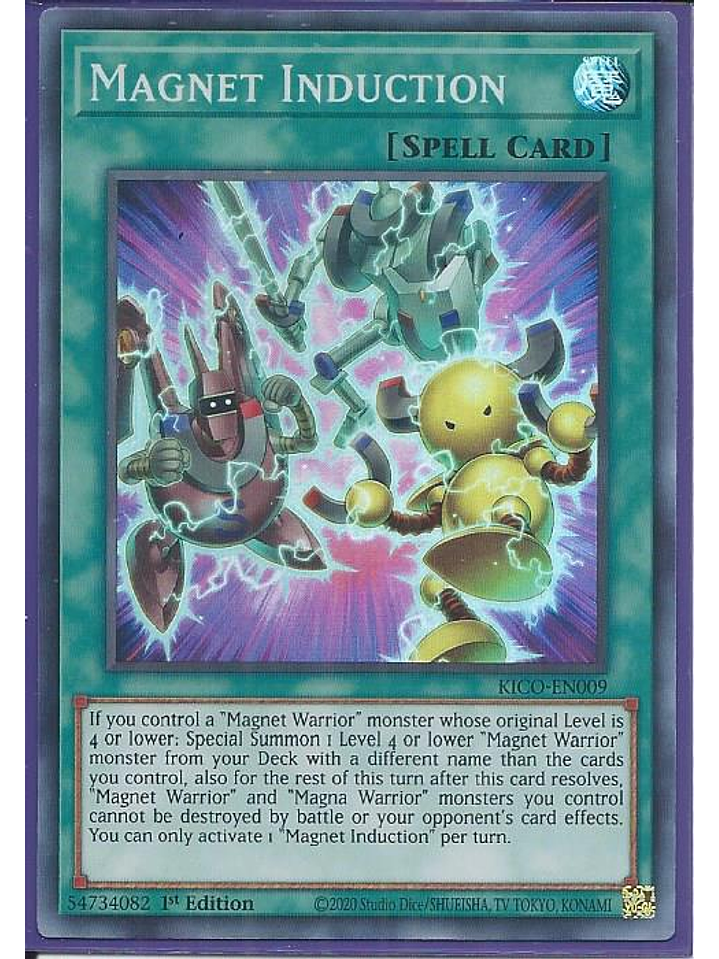 Magnet Induction - KICO-EN009 - Super Rare 1st Edition 1