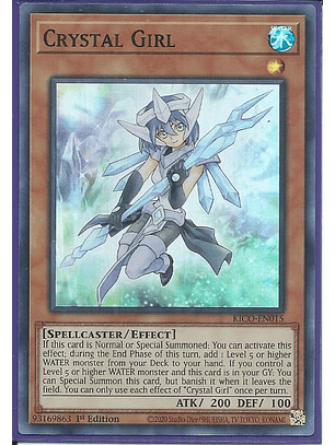 Crystal Girl - KICO-EN015 - Super Rare 1st Edition