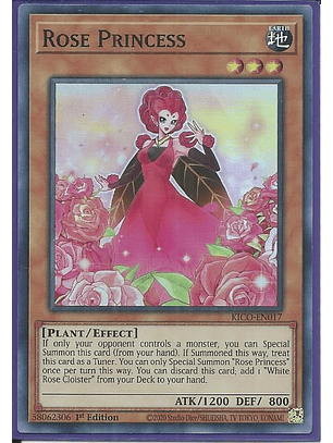 Rose Princess - KICO-EN017 - Super Rare 1st Edition