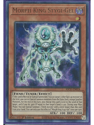 Morph King Stygi-Gel - KICO-EN018 - Ultra Rare 1st Edition