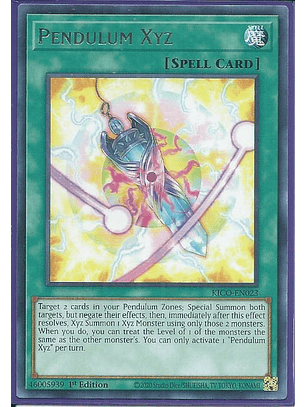 Pendulum Xyz - KICO-EN023 - Rare 1st Edition