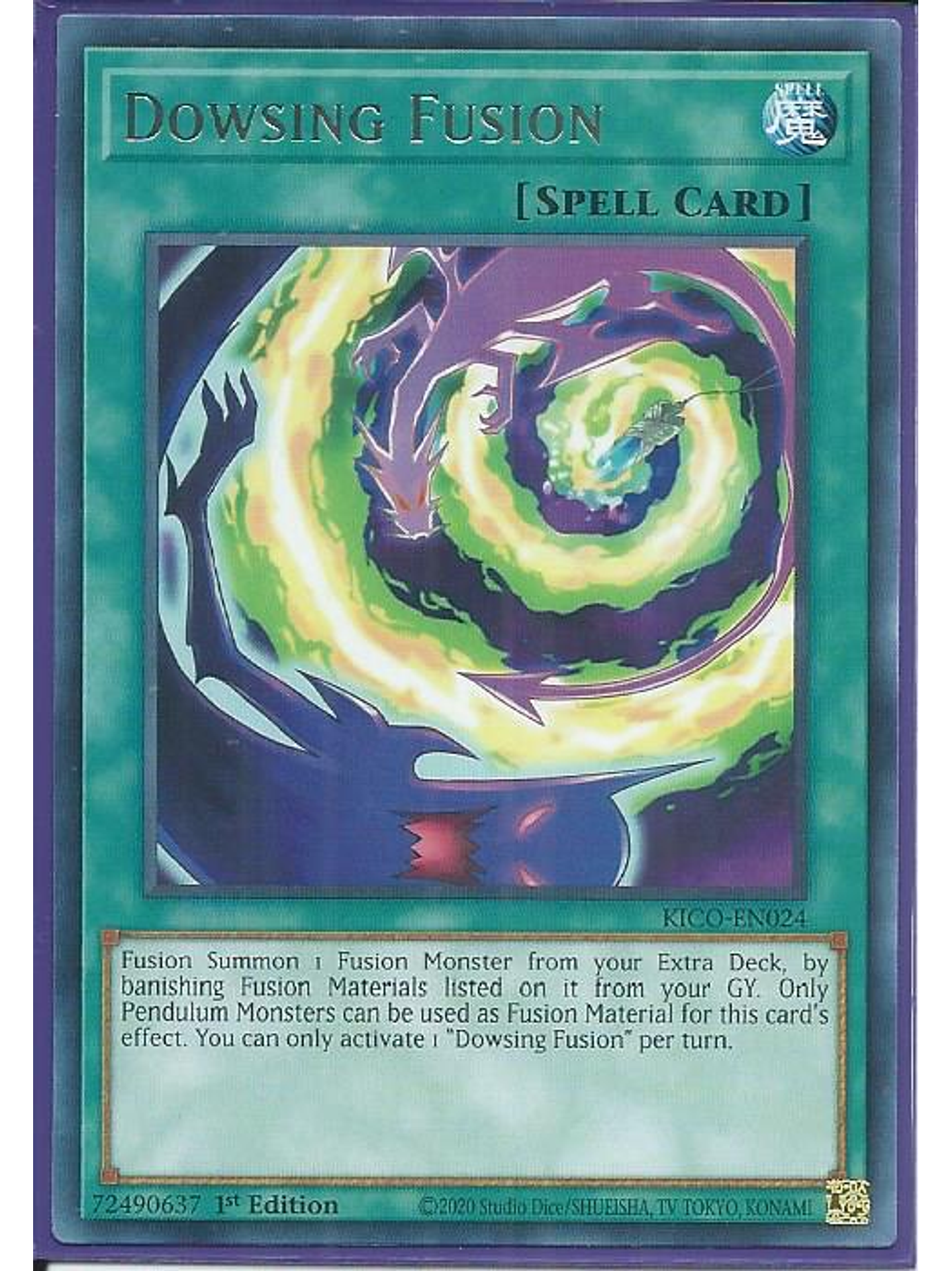 Dowsing Fusion - KICO-EN024 - Rare 1st Edition 1
