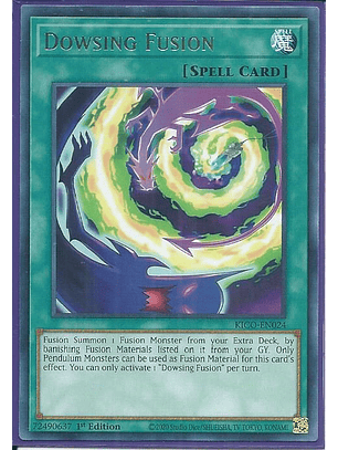 Dowsing Fusion - KICO-EN024 - Rare 1st Edition