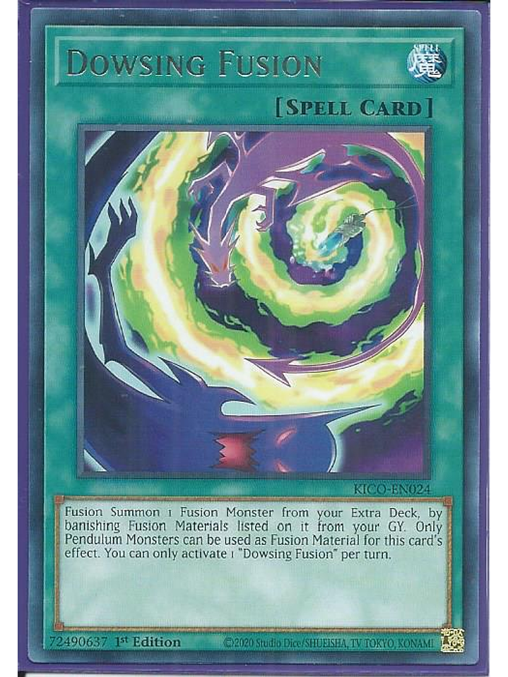 Dowsing Fusion - KICO-EN024 - Rare 1st Edition 1