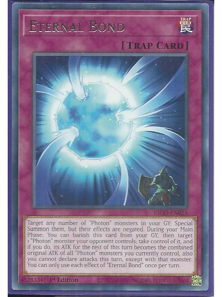 Eternal Bond - KICO-EN025 - Rare 1st Edition 1