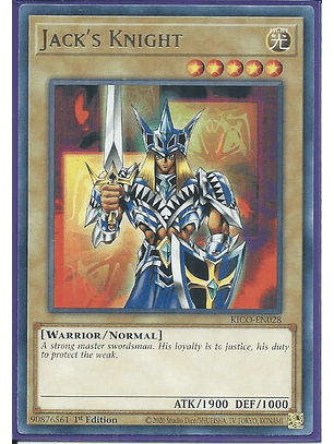 Jack's Knight - KICO-EN028 - Collector's Rare 1st Edition