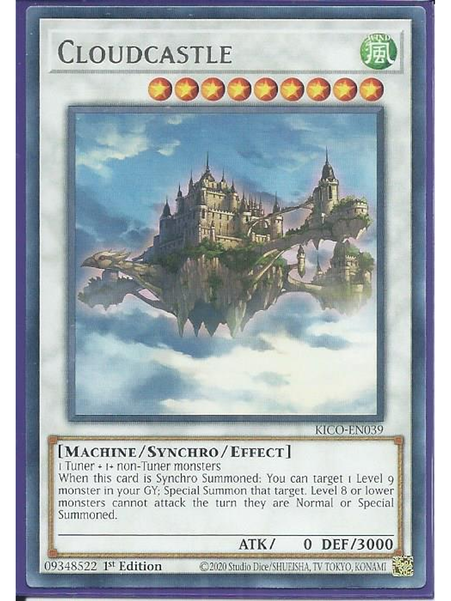 Cloudcastle - KICO-EN039 - Rare 1st Edition 1