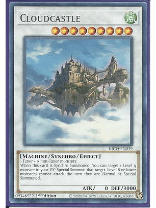 Cloudcastle - KICO-EN039 - Rare 1st Edition