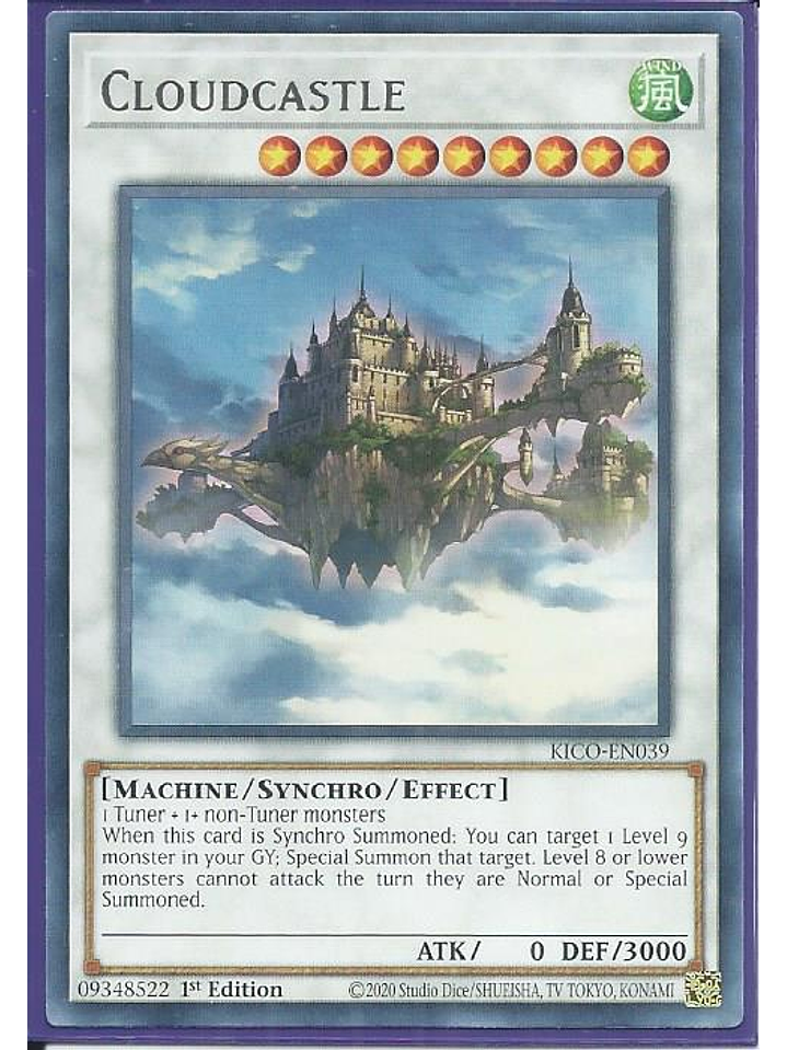 Cloudcastle - KICO-EN039 - Rare 1st Edition 1