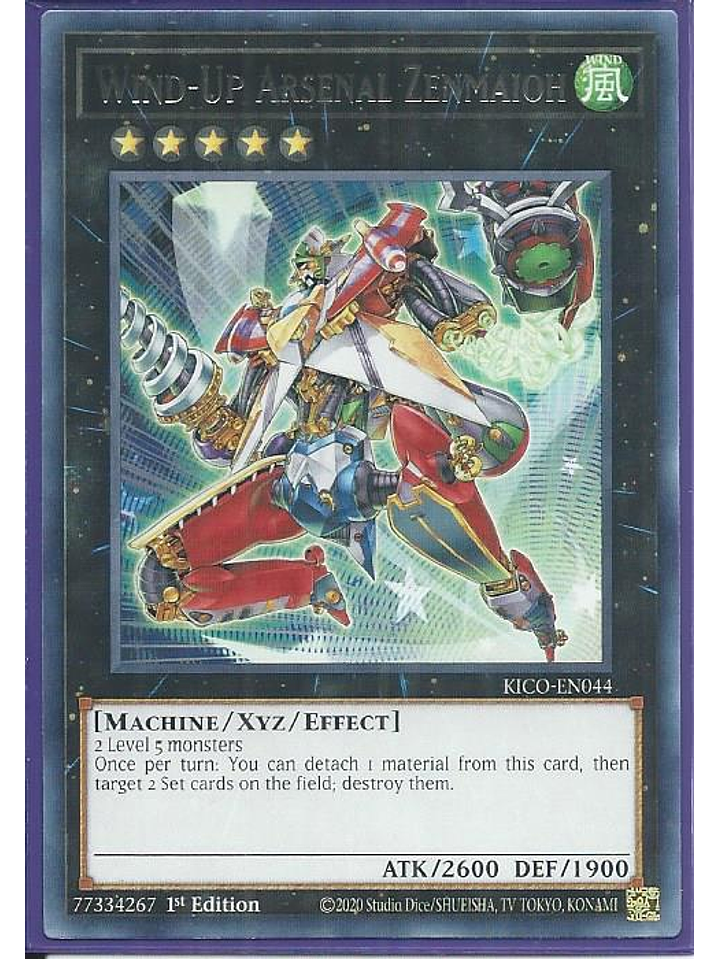 Wind-Up Arsenal Zenmaioh - KICO-EN044 - Rare 1st Edition 1