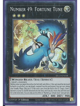 Number 49: Fortune Tune - KICO-EN048 - Super Rare 1st Edition