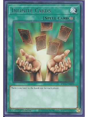 Infinite Cards - KICO-EN050 - Rare 1st Edition
