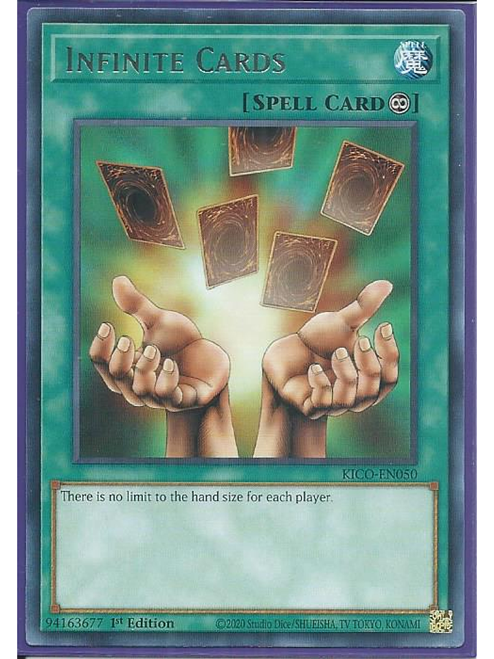 Infinite Cards - KICO-EN050 - Rare 1st Edition 1