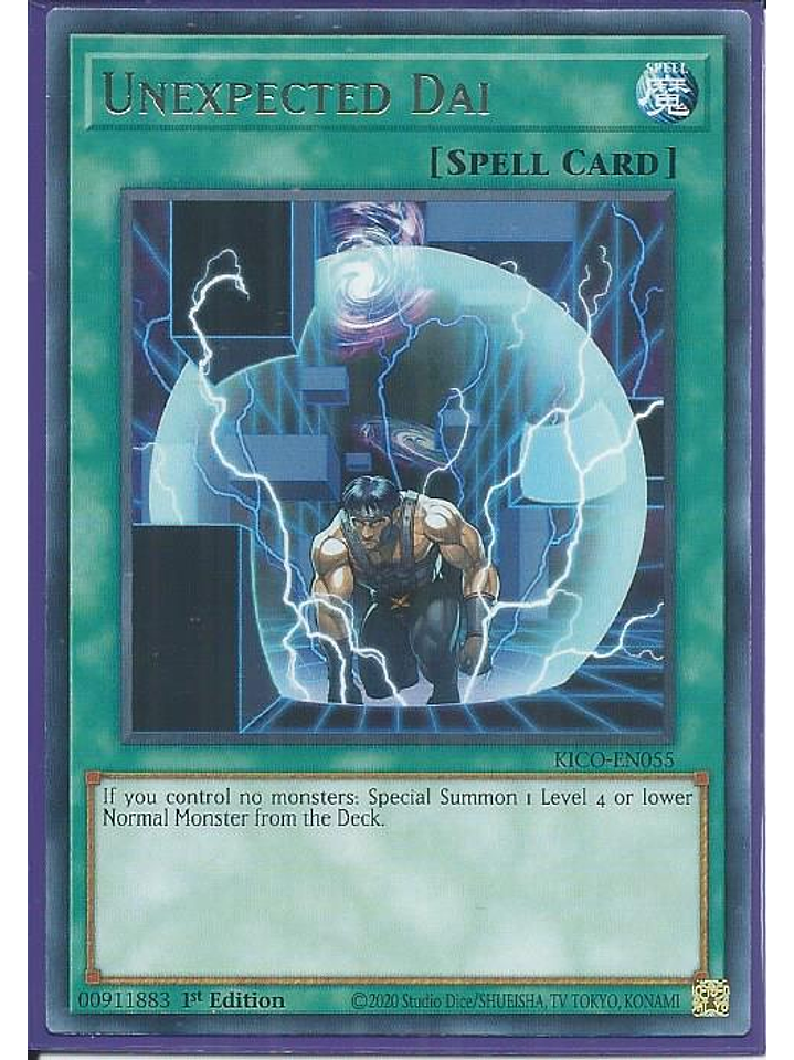 Unexpected Dai - KICO-EN055 - Rare 1st Edition 1