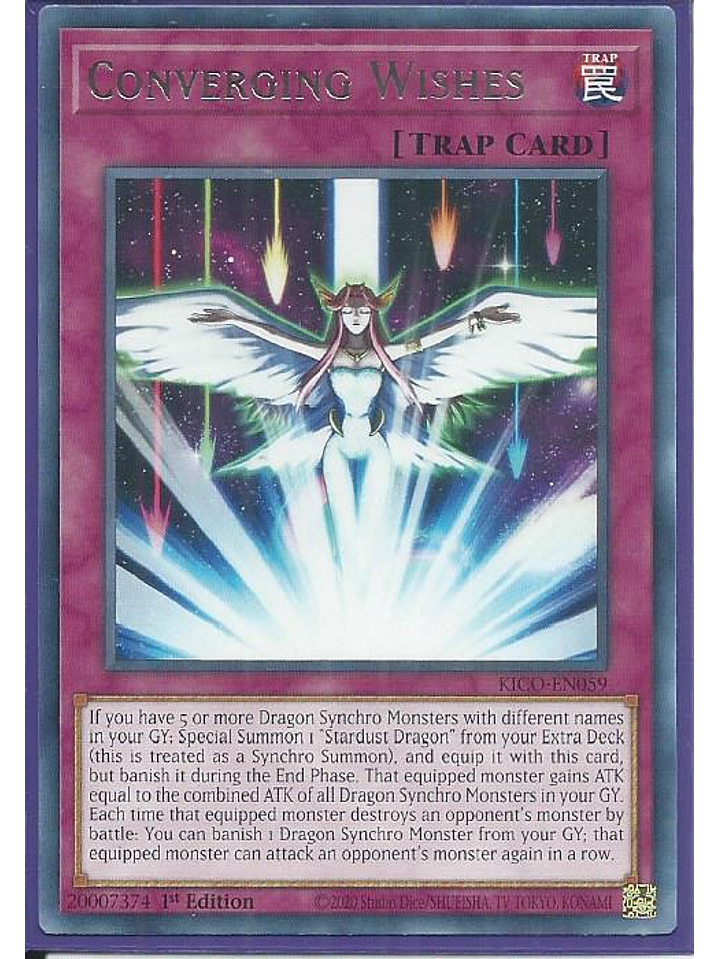 Converging Wishes - KICO-EN059 - Rare 1st Edition 1