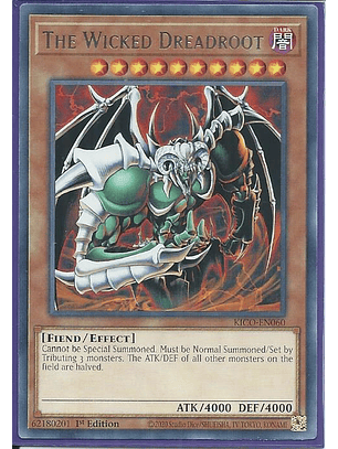 The Wicked Dreadroot - KICO-EN060 - Rare 1st Edition