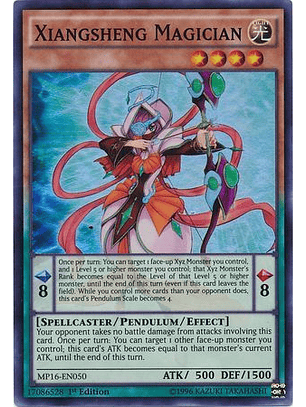 Xiangsheng Magician - mp16-en050 - Super Rare 1st Edition