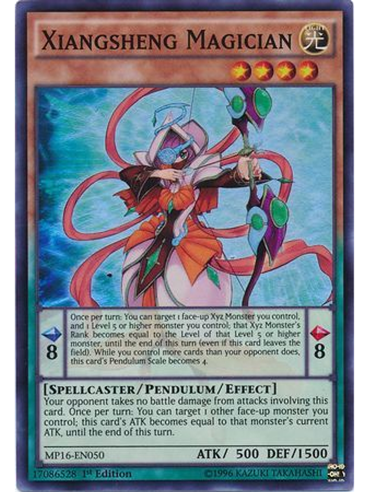 Xiangsheng Magician - mp16-en050 - Super Rare 1st Edition 1
