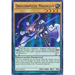 Dragonpulse Magician - PEVO-EN013 - Super Rare 1st Edition