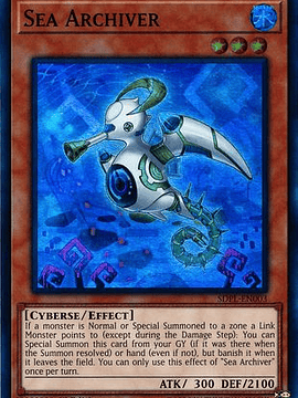 Sea Archiver - SDPL-EN003 - Super Rare 1st Edition