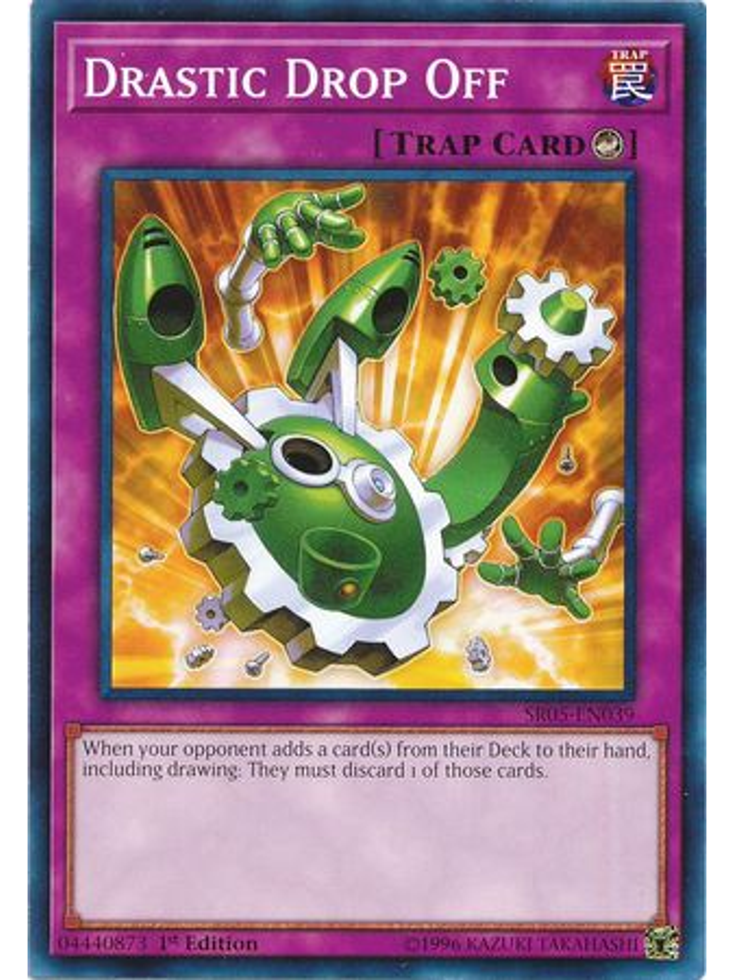 Drastic Drop Off - SR05-EN039 - Common 1st Edition 1