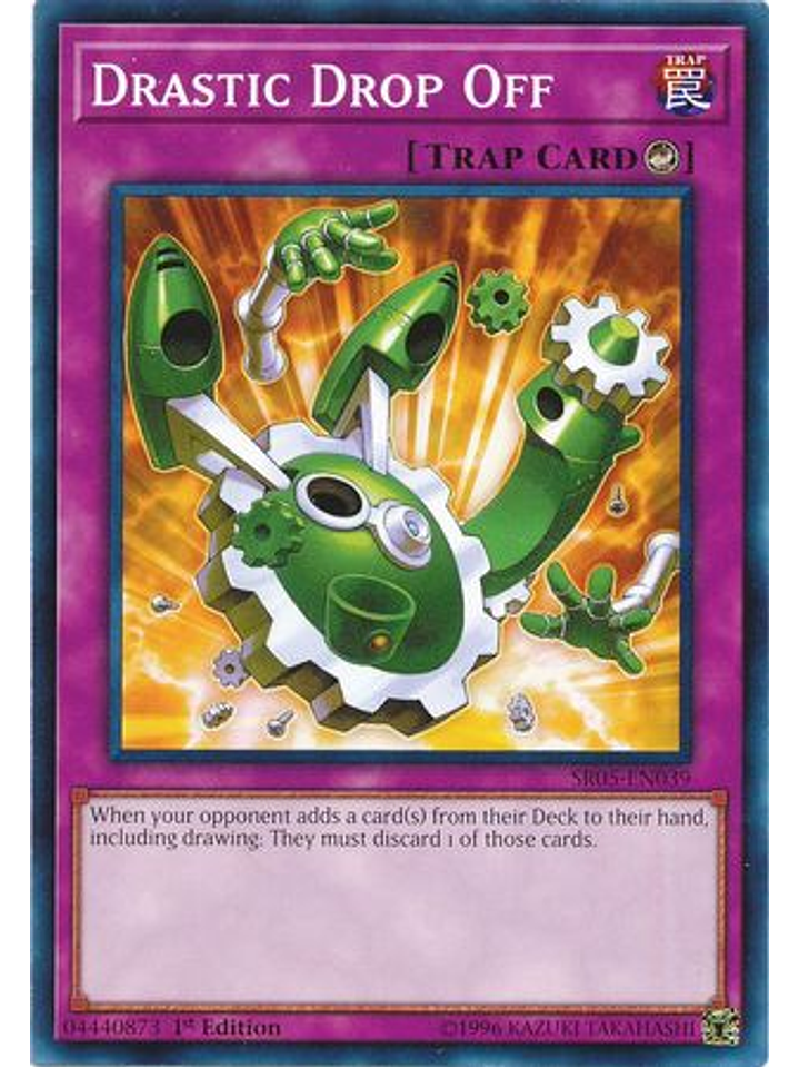 Drastic Drop Off - SR05-EN039 - Common 1st Edition 1