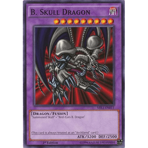 B. Skull Dragon - MIL1-EN011 - Common 1st Edition