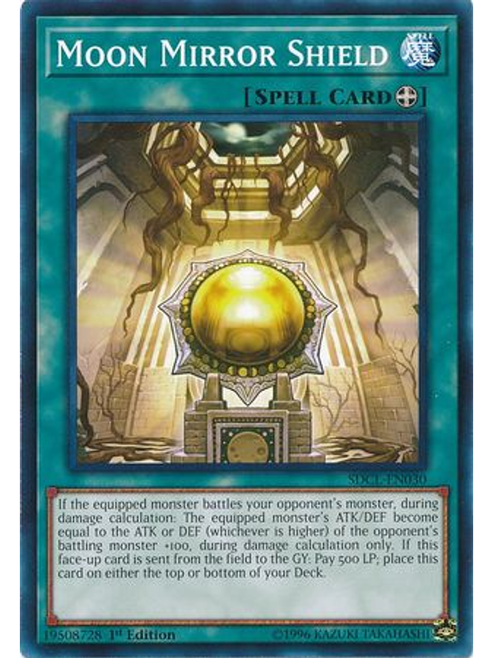 Moon Mirror Shield - SDCL-EN030 - Common 1st Edition 1