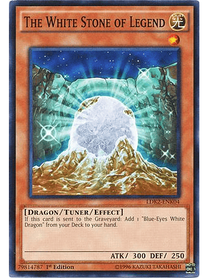 The White Stone of Legend - LDK2-ENK04 - Common 1st Edition